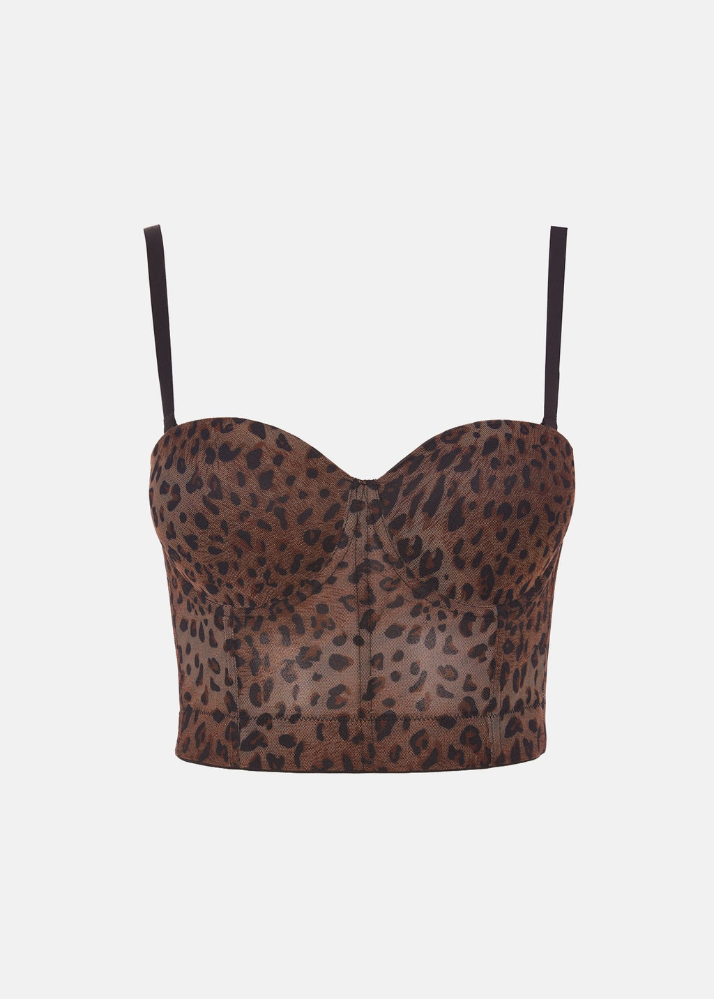 Animal print μπούστο