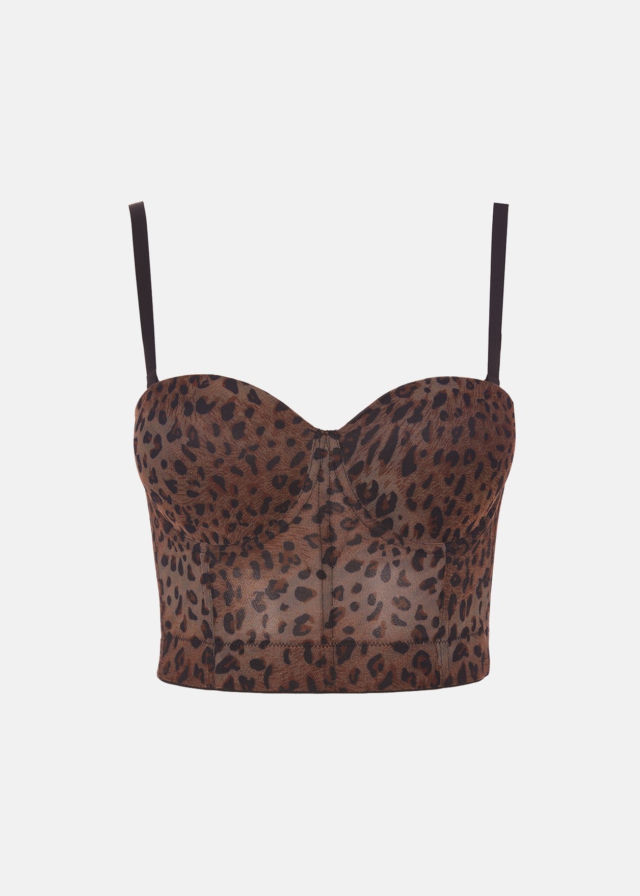 Animal print μπούστο
