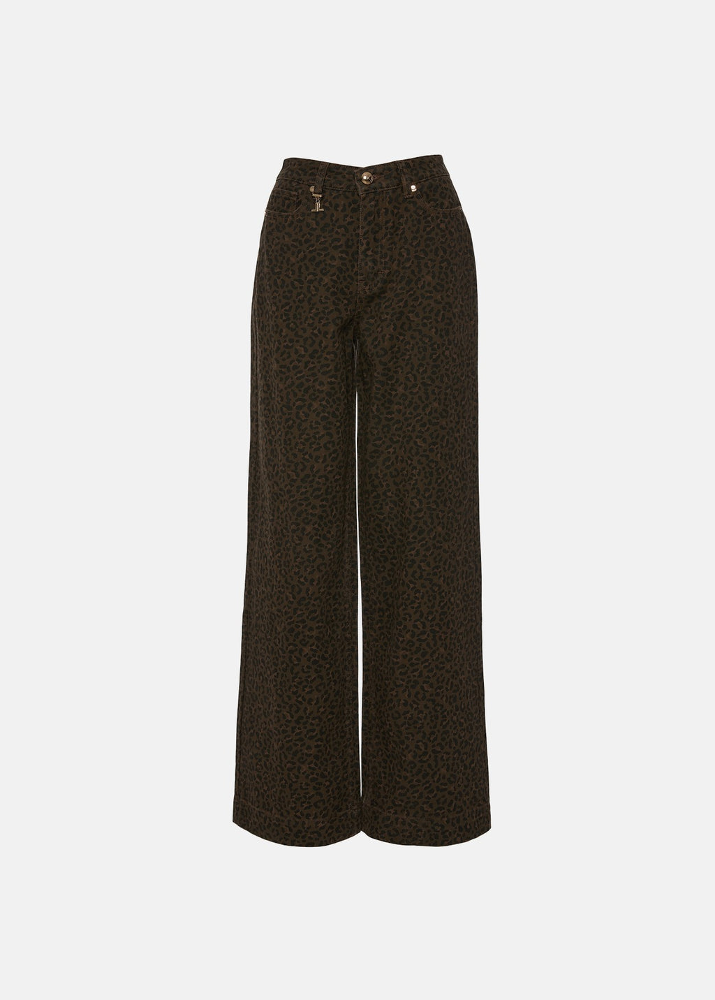 Τζιν animal print παντελόνι