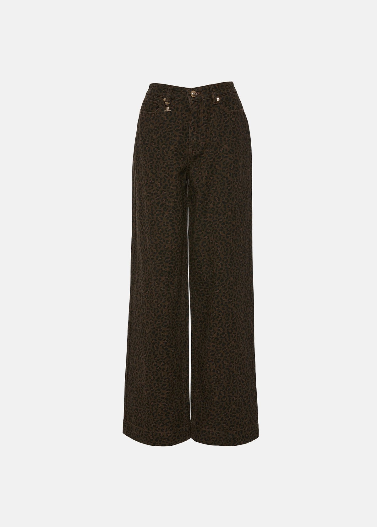 Τζιν animal print παντελόνι