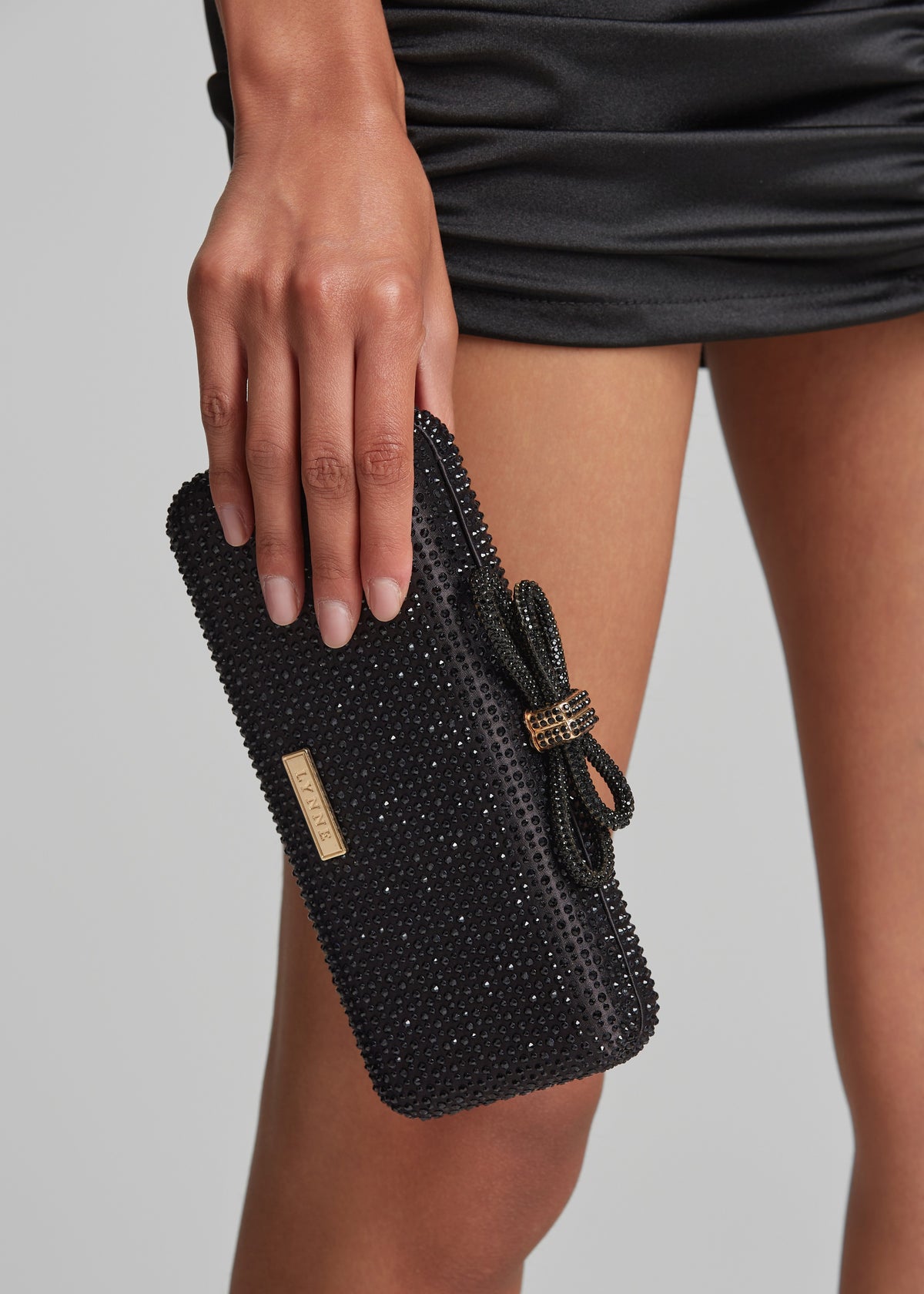Clutch τσαντάκι με στρας