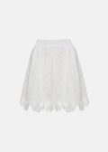 Σόρτς από δαντέλα broderie