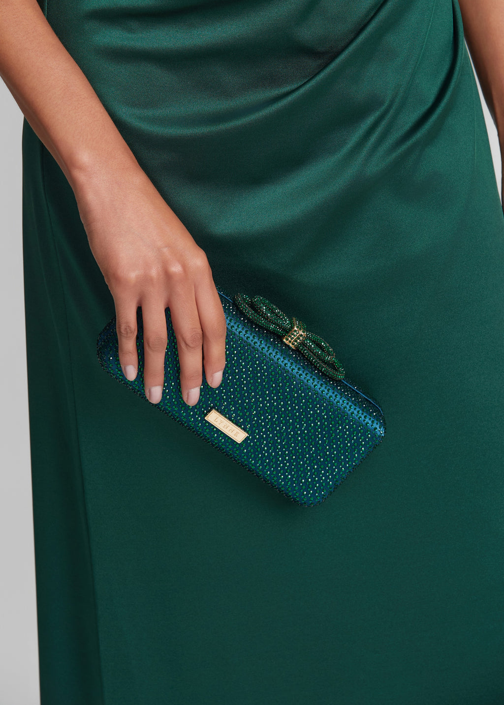 Clutch τσαντάκι με στρας