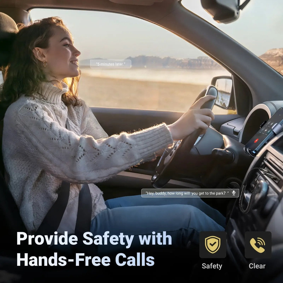 Upgrade Your Drive Instantly – Bluetooth 6.0 AUX Wireless Audio Receiver with Hands-Free Calling