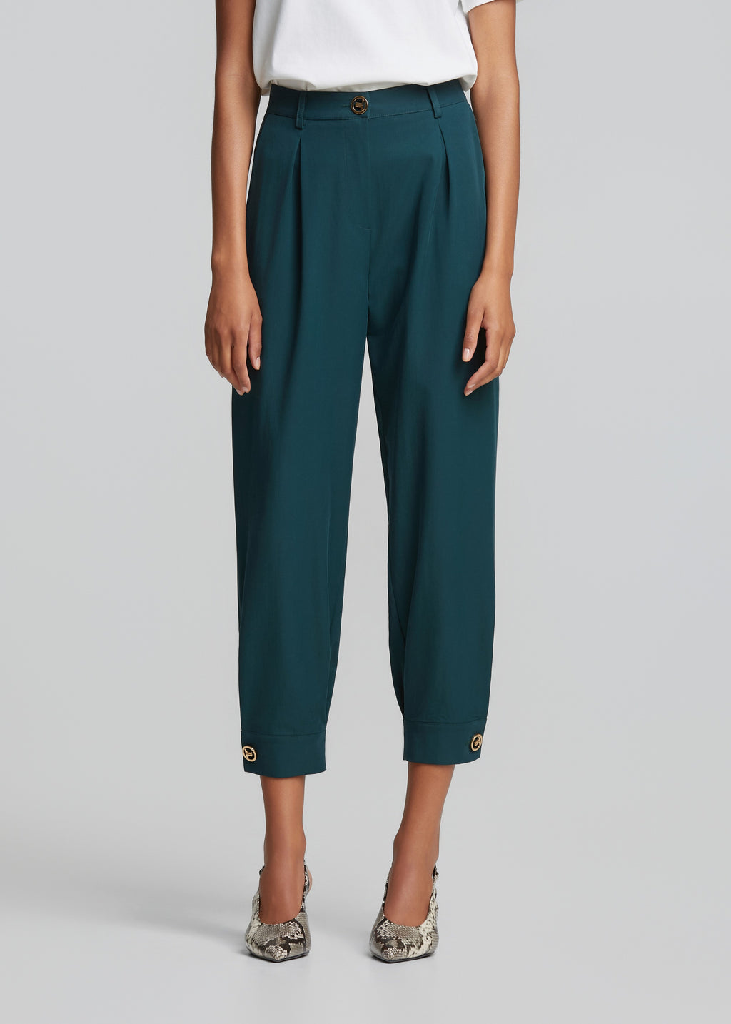 Harem pants με πιέτες