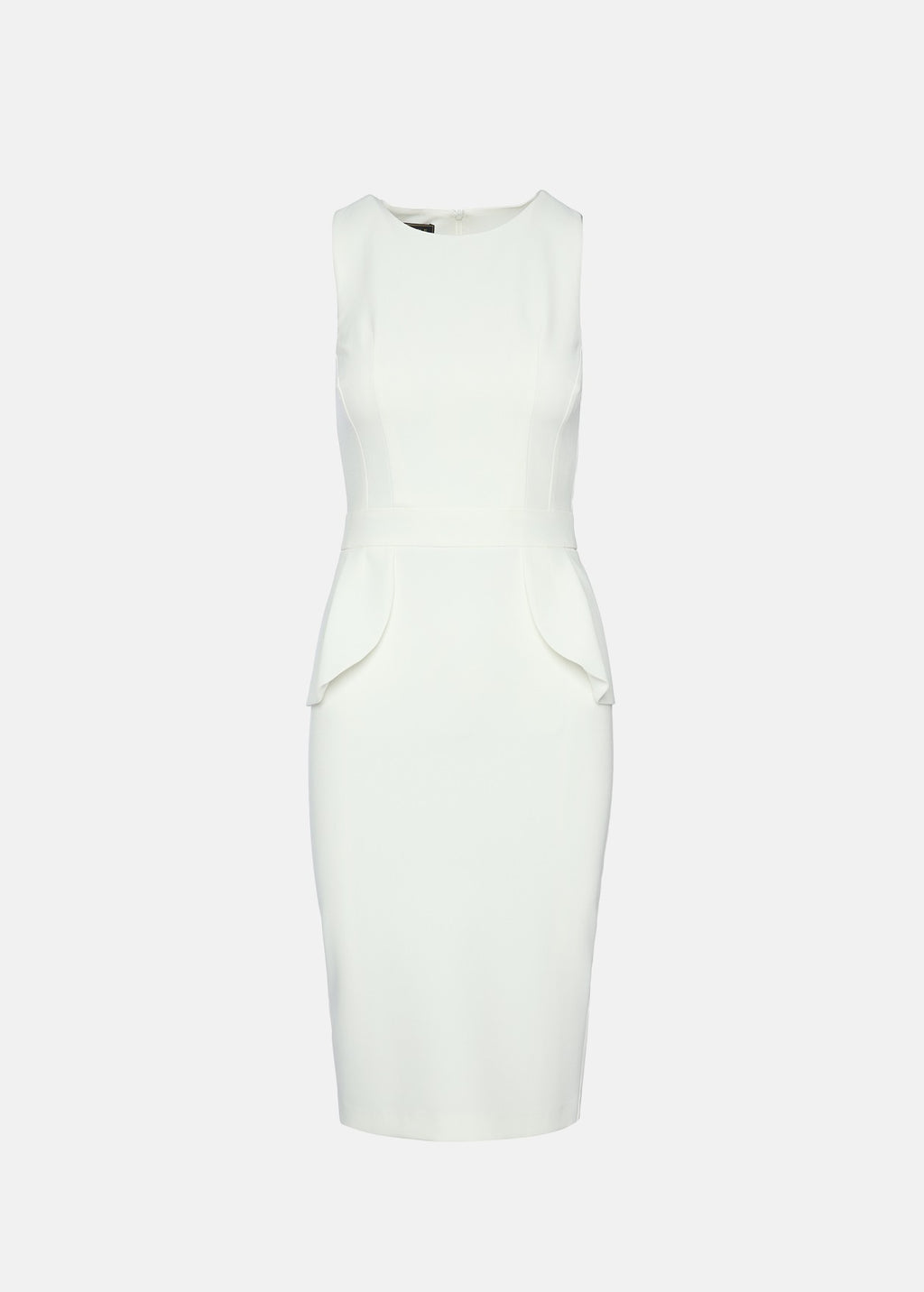 Μίντι φόρεμα με peplum