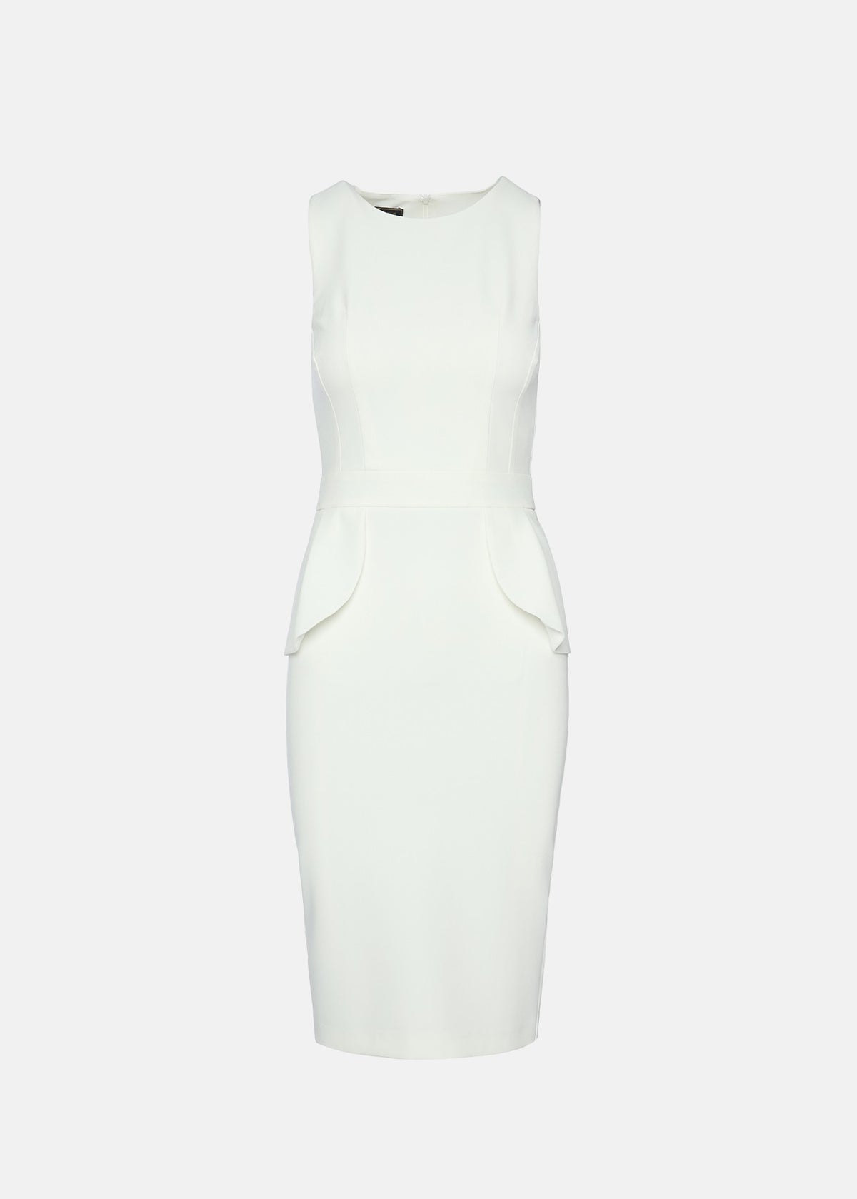 Μίντι φόρεμα με peplum